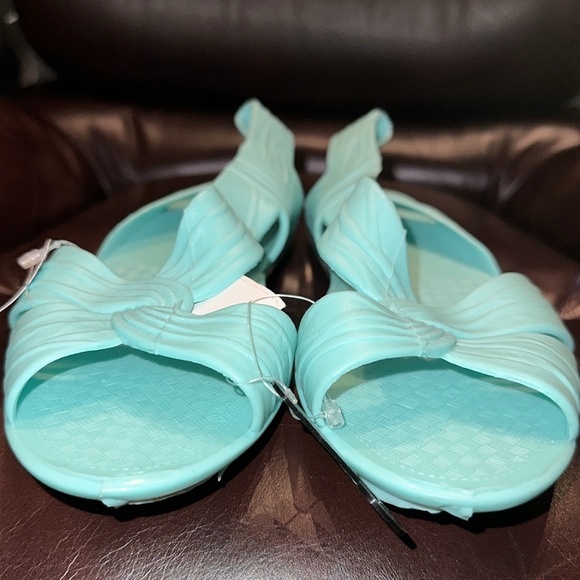 JuJu Mint Green Fergie Jelly Sandals - Picture 5 of 15